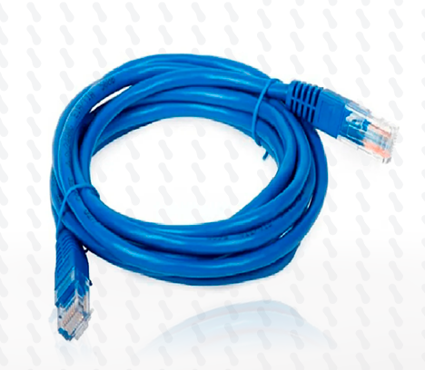 PATCH CORD CAT6 1MT ROJO/AZUL SATRA