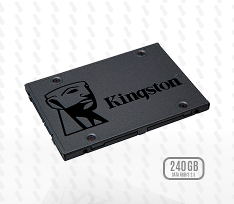 UNIDAD DE ESTADO SOLIDO SSD KINSGTON A400 240GB SATA 2.5"