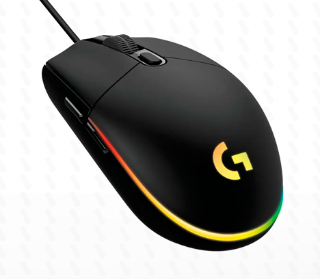 MOUSE LOGITECH G203 OPTICAL 8000 DPI RGB