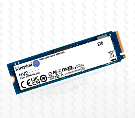 UNIDAD EN ESTADO SOLIDO KIGSTON NV3 2000GB M.2 PCIe 4.0 NVMe SSD