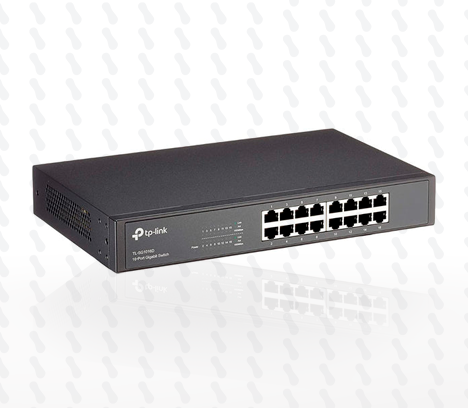 SWITCH TP-LINK GIGABIT 16 PUERTOS TL-SG1016D 10/100/1000