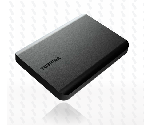 DISCO DURO EXTERNO TOSHIBA CANVIO BASICS 1TB, USB 3.0 2.5"
