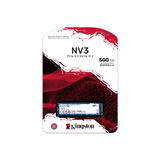 UNIDAD EN ESTADO SOLIDO KINGSTONE NV3 500GB M.2 PCIe 4.0 NVMe SSD
